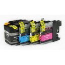 Brother LC525 LC529 - Pack de 4 Tinteiros Genéricos